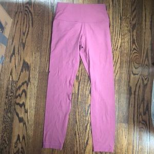 Lululemon align leggings pink taupe